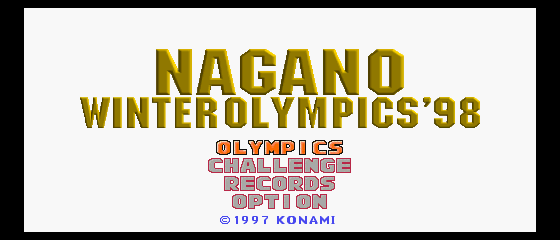 Nagano Winter Olympics 